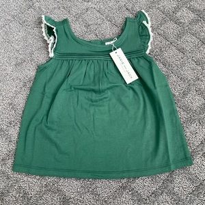 NWT Janie and Jack Flutter Sleeve Blouse